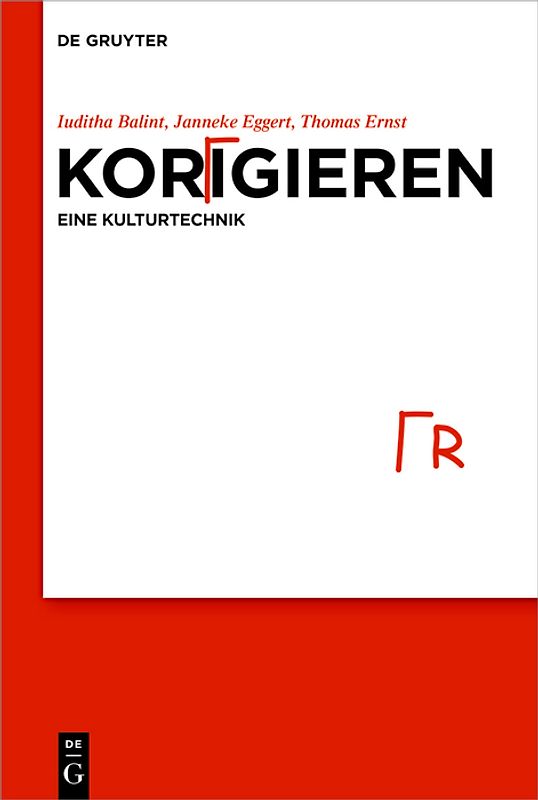Korrigieren – eine Kulturtechnik