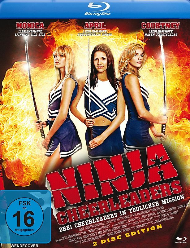 Ninja Cheerleaders  (+ Copy To Go Disc) Blu-ray Disc