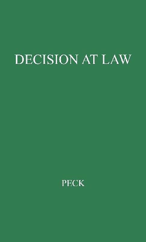 Decision at Law