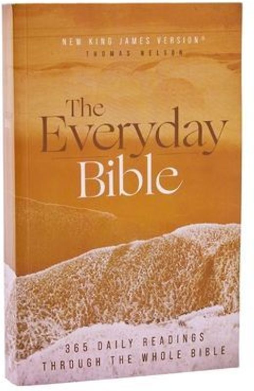 Nkjv, the Everyday Bible, Paperback, Red Letter, Comfort Print