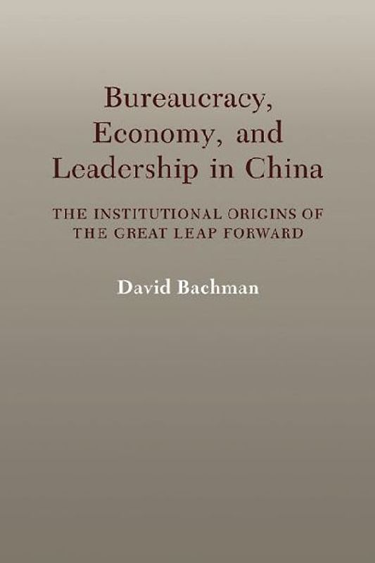 Bureaucracy, Economy, and Leadership in China