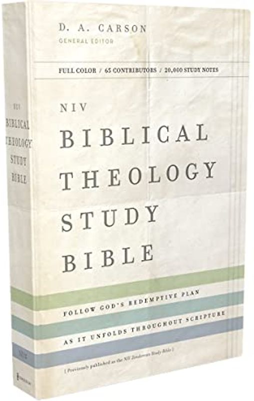 NIV, Biblical Theology Study Bible, Hardcover, Comfort Print