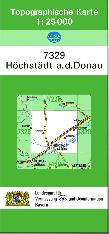 TK25 7329 Höchstädt a.d.Donau