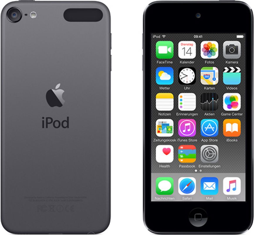 Apple iPod touch 6G 16GB spacegrijs
