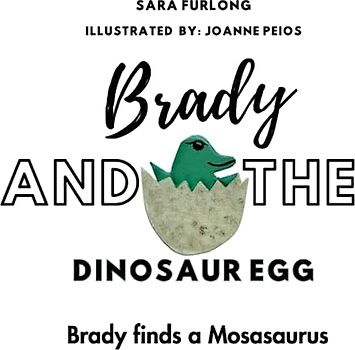 Brady and the Dinosaur Egg- Brady finds a Mosasaurus