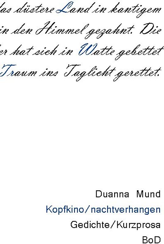 Kopfkino / nachtverhangen