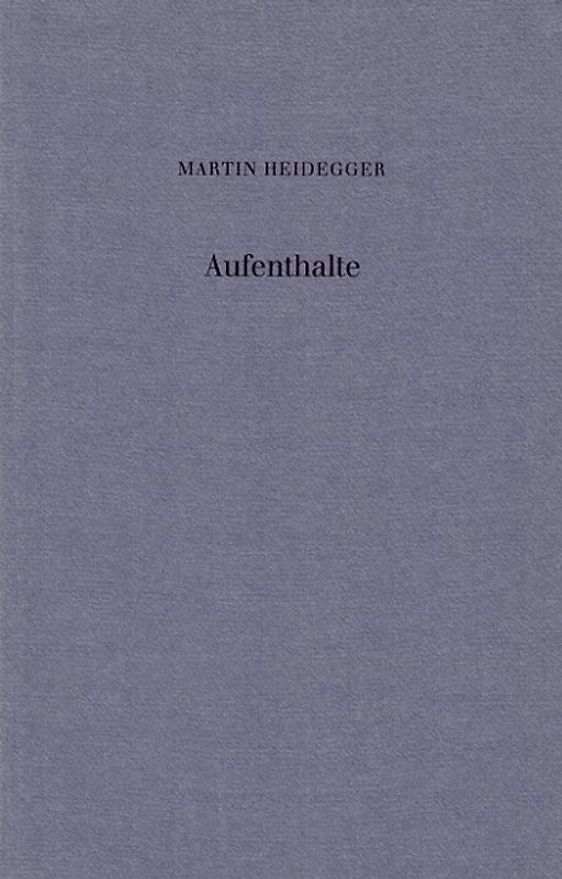 Aufenthalte