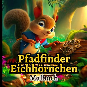 Pfadfinder-Eichhörnchen Malbuch für Kinder: Tauche ein in die Abenteuer des Pfadfinder-Eichhörnchens, 40 bezaubernde Bilder zum Ausmalen für kleine ... Das perfekte Geschenk für Pfadfinderkinder
