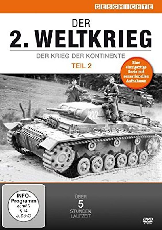 Der 2. Weltkrieg - Der Krieg der Kontinente - Teil 2 DVD