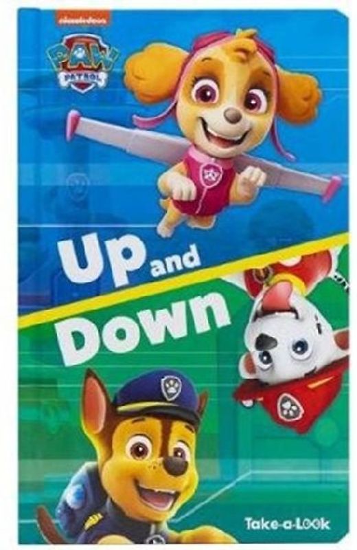 Paw Patrol Up & Down Take A Look Book OP