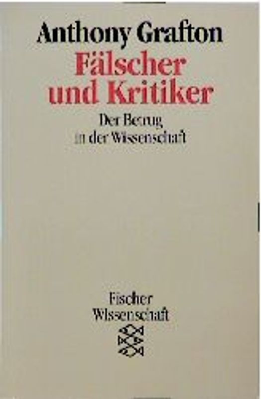 Fälscher und Kritiker