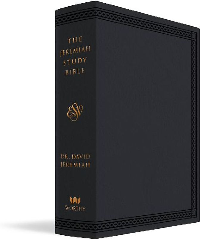 The Jeremiah Study Bible, Esv, Black Leatherluxe
