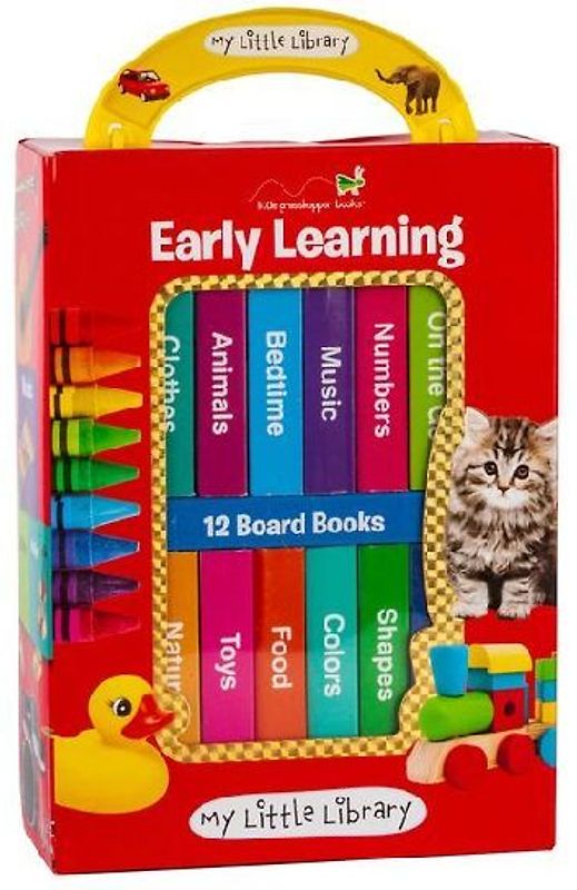 My Little Library: Early Learning - First Words (12 Board Books)