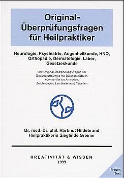 Original-Überprüfungsfragen für Heilpraktiker, Nebenfächer