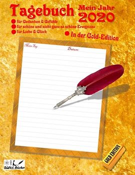 TAGEBUCH - Mein Jahr 2020 - SÜLTZ BÜCHER Gold Edition