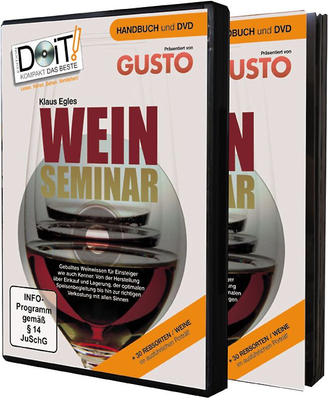Weinseminar - Handbuch und DVD