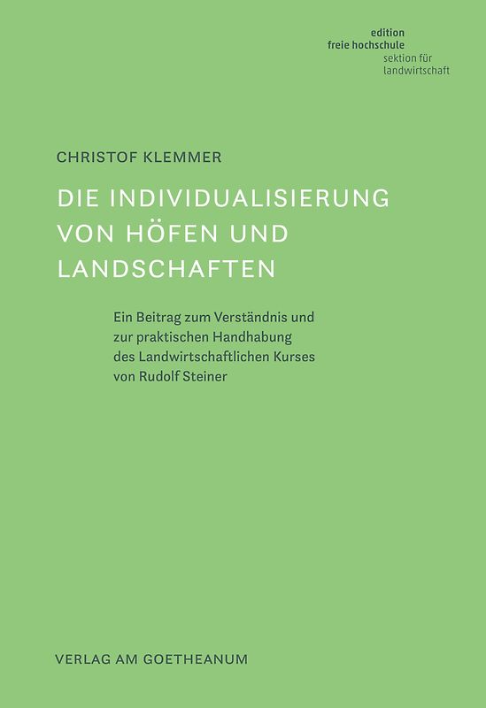 Die Individualisierung von Höfen und Landschaften