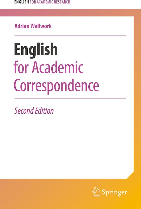 English for Academic Correspondence