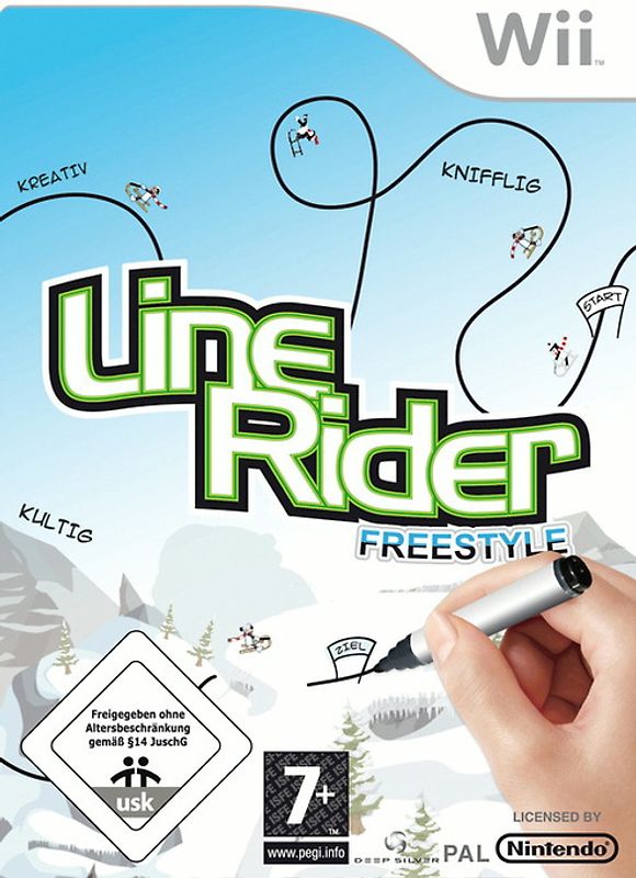 Line Rider Freestyle Nintendo Wii