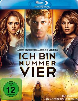 Ich bin Nummer Vier Blu-ray Disc