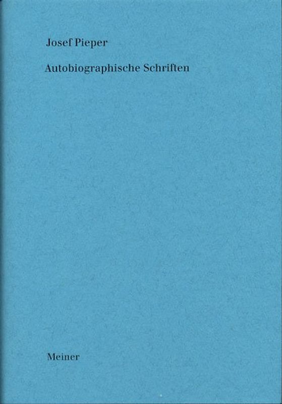 Autobiographische Schriften