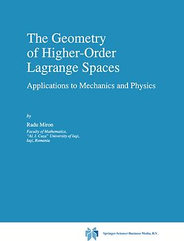 The Geometry of Higher-Order Lagrange Spaces