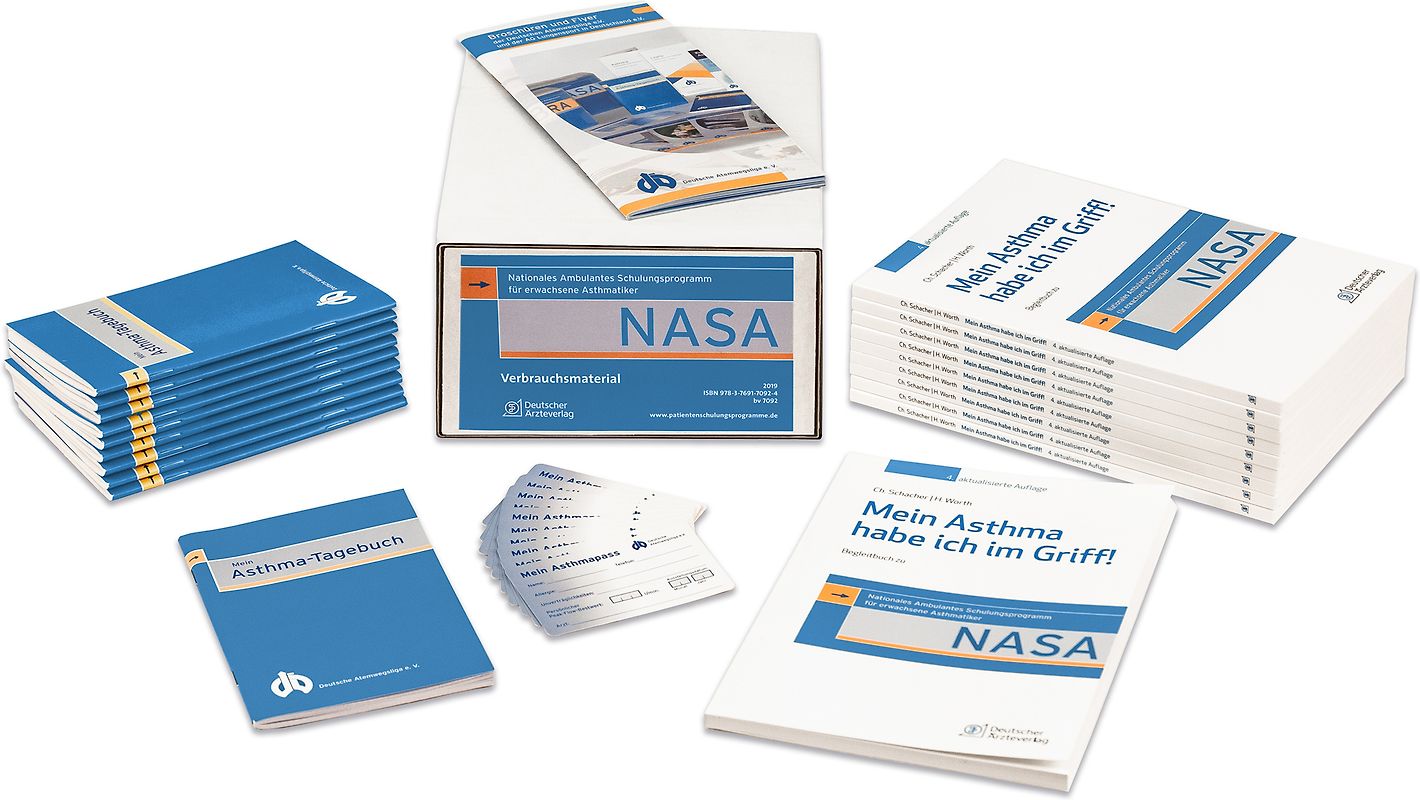 NASA - Nationales Ambulantes Schulungsprogramm für erwachsene Asthmatiker (NASA): Verbrauchsmaterial