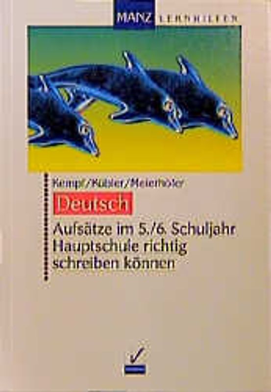 Aufsätze im 5./6. Schuljahr Hauptschule richtig schreiben können