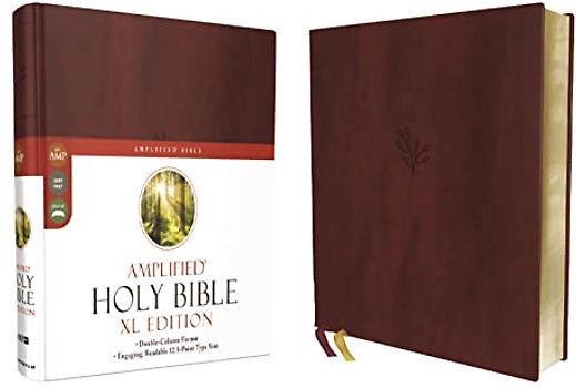 Amplified Holy Bible, XL Edition, Leathersoft, Burgundy