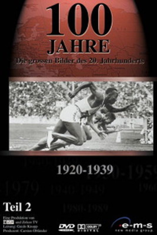 100 Jahre - Die großen Bilder des 20. Jahrhunderts, 1920-1939 DVD