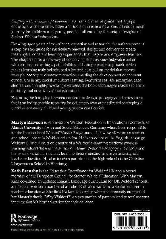 Crafting a Curriculum of Coherence