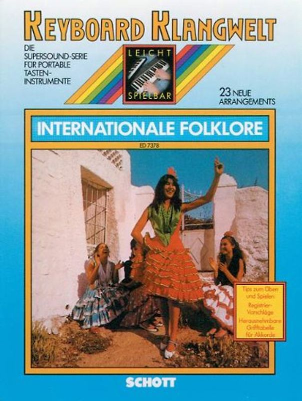 Internationale Folklore. 23 neue Arrangements. Keyboard.