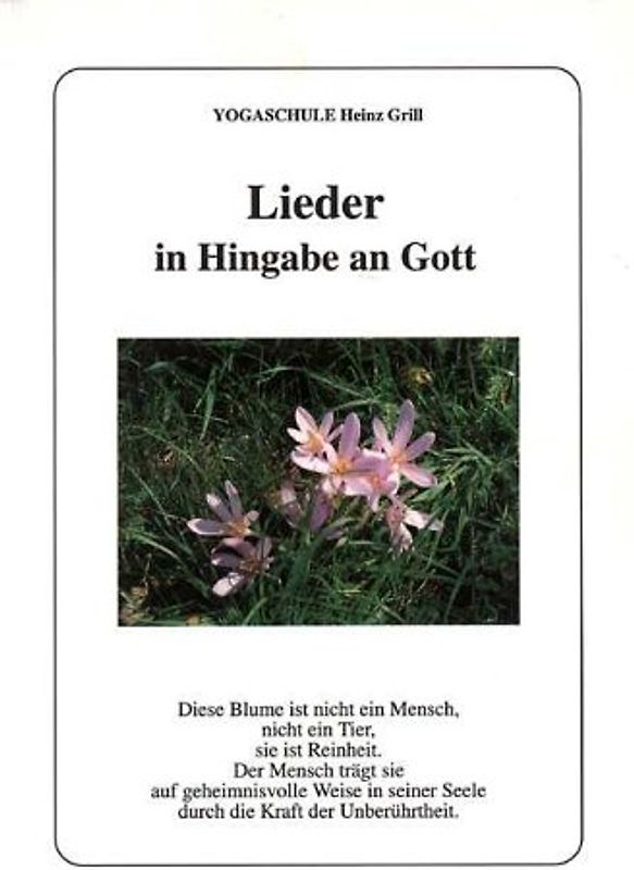 Lieder in Hingabe an Gott