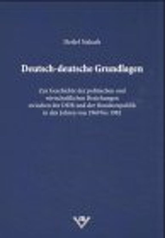 Deutsch-deutsche Grundlagen