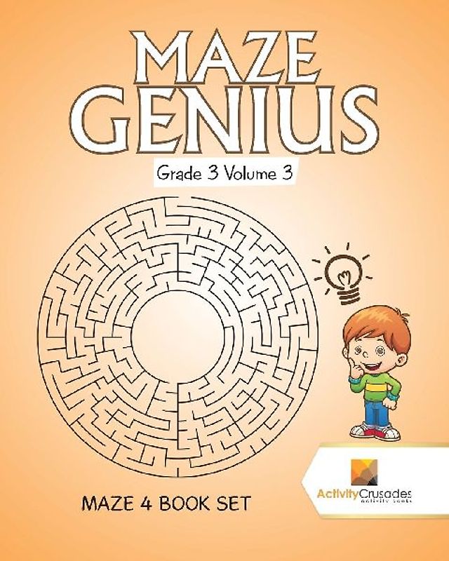 Maze Genius Grade 3 Volume 3