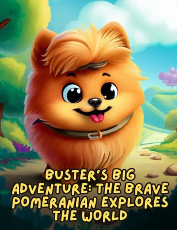 Buster's Big Adventure - The Brave Pomeranian Explores the World: Short Story for kids about Perseverance & Self-Confidence I A Motivational Book For kids I Gift for kids