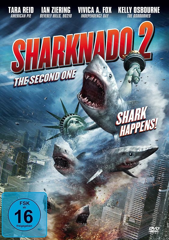 Sharknado 2: The Second One - Shark Happens! DVD