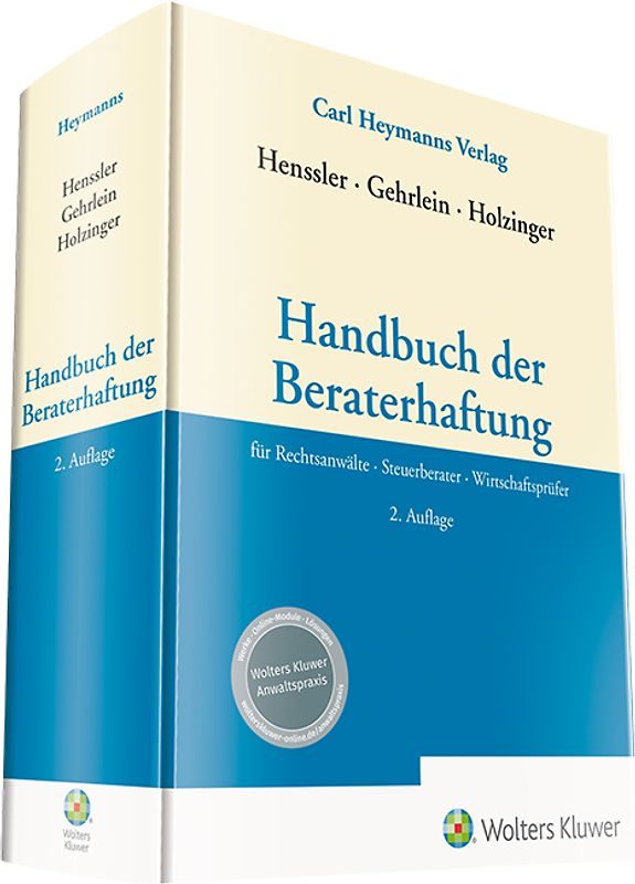 Handbuch der Beraterhaftung