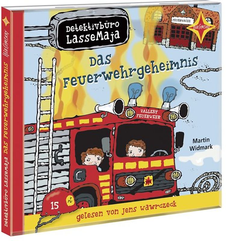Detektivbüro LasseMaja. Das Feuerwehrgeheimnis. Sprecher: Jens Wawrczeck. 1 CD. Laufzeit ca. 50 Min.