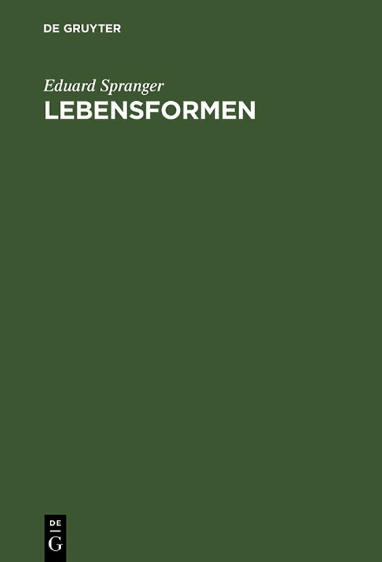 Lebensformen