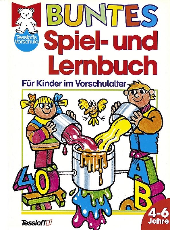 Buntes Spiel- und Lernbuch