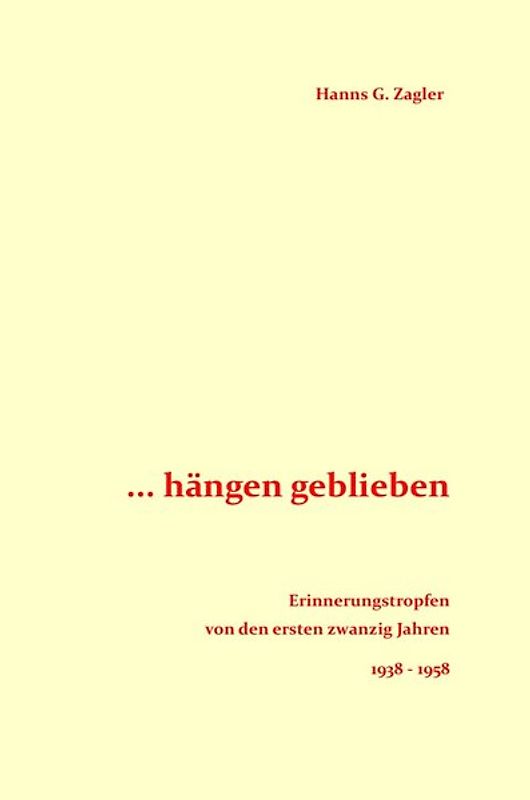 ...hängen geblieben