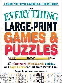 The Everything Large-Print Games & Puzzles Book