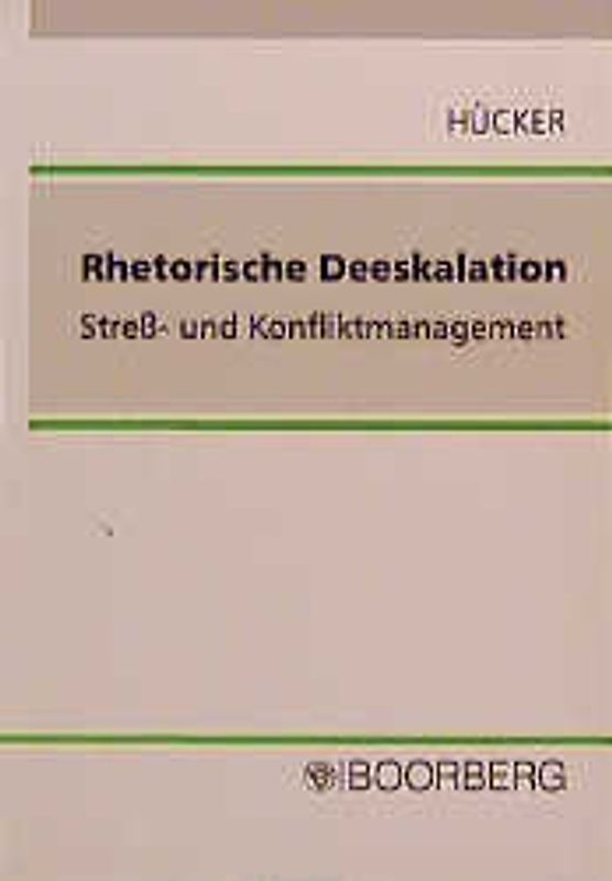 Rhetorische Deeskalation