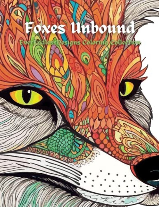 Foxes Unbound: EverEndlessDesigns Coloring Collection