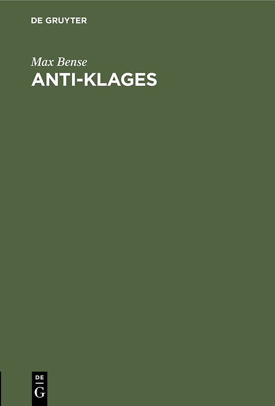 Anti-Klages