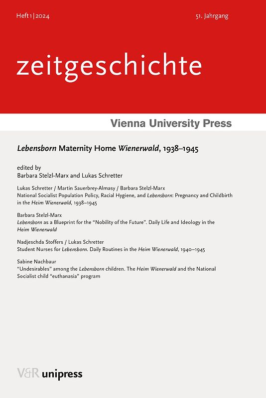 Lebensborn Maternity Home Wienerwald, 1938–1945