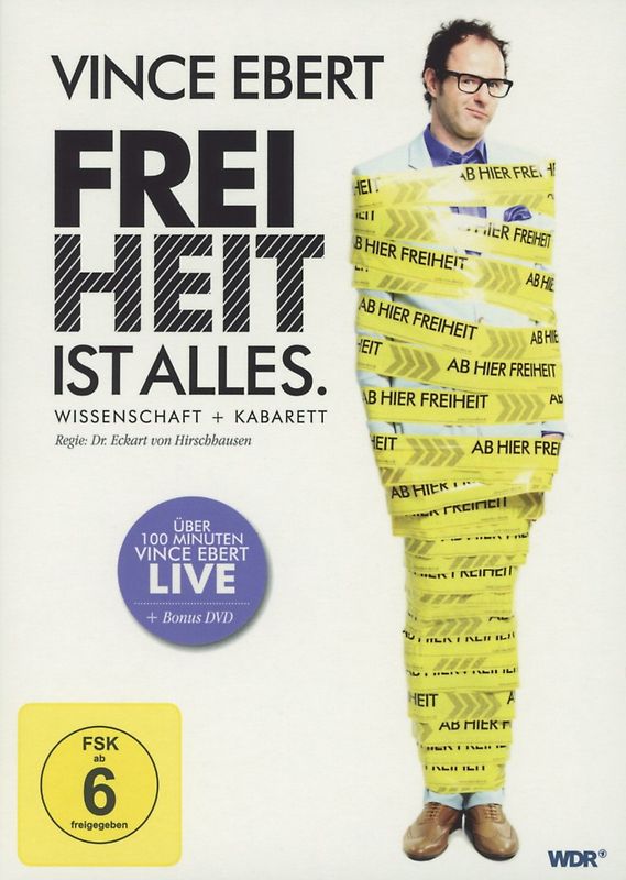 Vince Ebert - Freiheit ist alles [2 DVDs] DVD