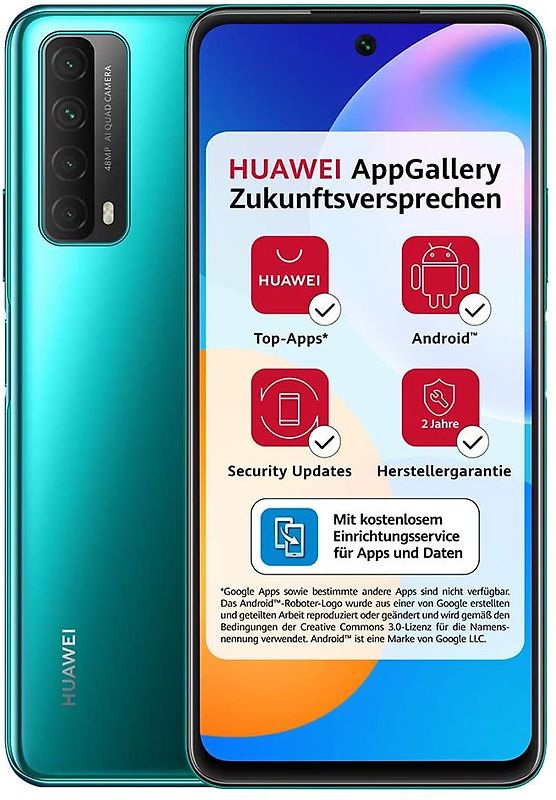 Huawei P smart 2021 Dual SIM 128 Go vert