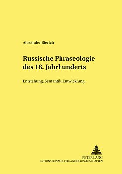 Russische Phraseologie des 18. Jahrhunderts
